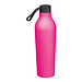 Gummierte Trinkflasche, 750ml, pink