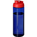 H2O Active® Eco Vibe 850 ml Sportflasche mit Klappdeckel, blau, rot