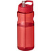 H2O Base Sportflasche mit Ausgussdeckel, 650 ml, rot