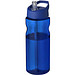H2O Eco Sportflasche mit Ausgussdeckel, 650 ml, blau