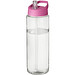 H2O Vibe Sportflasche mit Ausgussdeckel, 850 ml, transparent,rosa H2O Vibe Sportflasche mit Ausgussdeckel, 850 ml, transparent,rosa