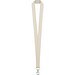 HEATHROW. Lanyard aus 100% Baumwolle, Naturhell