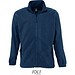 Herren Fleecejacke North, L, Navy