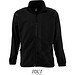Herren Fleecejacke North, XXL, Black