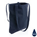 XD COLLECTION recycelte Baumwolltasche Impact Aware, dunkelblau