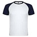 weiß / Navy Blue