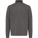 IQONIQ Elgon Quarter-Zip-Sweater aus rec. Baumwolle, anthrazit, M