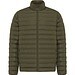 IQONIQ Maiko Herren Steppjacke aus recyceltem Polyester, khaki, L