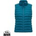IQONIQ Meru Damen Bodywarmer aus recyceltem Polyester, dark teal, XS