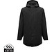 IQONIQ Thelon Parka aus recyceltem Polyester, schwarz, XXS