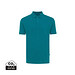 Iqoniq Yosemite Piqué-Poloshirt aus recycelter Baumwolle, verdigris, XXS