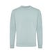 Iqoniq Zion Rundhals-Sweater aus recycelter Baumwolle, Iceberg green