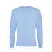Iqoniq Zion Rundhals-Sweater aus recycelter Baumwolle, sky blue