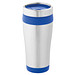 Isolierbecher Trend, 400 ml, silber/blau