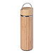 Isolierkanne BAMBOO HOT, braun, silber