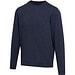 Jasper 280 g/m² Pullover mit Rundhalsausschnitt aus recycelter Bio Baumwolle (OCS), unisex, navy, 3XS