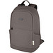 Joey 15,6?Zoll Anti-Diebstahl Laptop-Rucksack 18?L aus GRS-recyceltem Canvas, grau