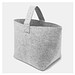Kaminholz-Tasche COSY,grau