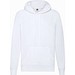 Kapuzen-Sweatshirt Lightweight Hooded S Unisex, S, WEISS