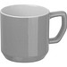 Keramiktasse Kyiv,silbergrau