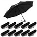 10 Knirps® Regenschirme inkl. 1-fbg. Druck - A.050 Medium Manual im Spar-Preis, black