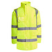 Kombinierter, gesteppter Parka Merak mit High Visibility, XL, fluor yellow