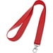 LARIAT. Lanyard aus Polyester mit 20mm Breite, Rot