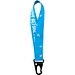 Leif RPET Sublimation Gepäckanhänger mit Karabiner, weiss