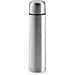 LITER. Thermosflasche aus Edelstahl 1000 ml, Silber