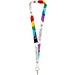 Lois Sublimation RPET-Lanyard mit Sicherheitsverschluss, schwarz, 25mm