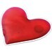 LOVELY. Wärmekissen aus PVC, Rot