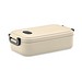 Lunchbox recyceltes PP 800 ml INDUS, Beige