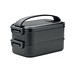 Lunchbox recyceltes  PP IDOLUNCH, Schwarz