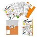 Malset A6, Standard, Recycling, 1-seit. Druck