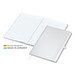 Geiger-Notes Match-Book White Bestseller Notizbuch A4 Cover-Star matt, inkl. Druck, weiß