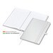 Geiger-Notes Match-Book White Bestseller Notizbuch A5 Cover-Star matt, inkl. Druck, weiß