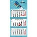 Geiger-Notes Monatskalender Maxi Light 3 Bestseller, inkl. Druck, Deutsch