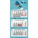 Geiger-Notes Monats-Wandkalender Maxi Light 3 Bestseller inkl. 4C-Druck, Österreich
