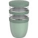 Mepal Ellipse Dreiteiliger, 500 ml + 2 x 200 ml Lunchpot, salbei