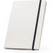 MILKY. A5-Notizblock mit Hardcover aus 100 % recyceltem Papier, Schwarz