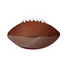 Mini-American Football Touchdown, braun