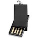 Mini Rotate USB-Stick, schwarz, 1GB