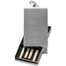 Mini Rotate USB-Stick, silber, 1GB