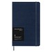 Moleskine Large Smart Notizbuch – liniert, blau