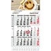 Geiger-Notes Monatskalender Primus 3 Post A Bestseller, inkl. Druck, hellgrau