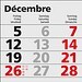 Geiger-Notes Monatskalender Primus 3 Post A Bestseller, inkl. Druck, hellgrau