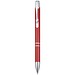 Moneta Druckkugelschreiber aus Aluminium (blaue Mine), rot