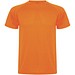 Montecarlo Sport T-Shirt für Herren, Fluor Orange, 3XL