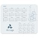Mousepad, Standardmotiv Kalendarium