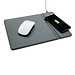 XD COLLECTION Mousepad mit Wireless-5W-Charging Funktion, schwarz